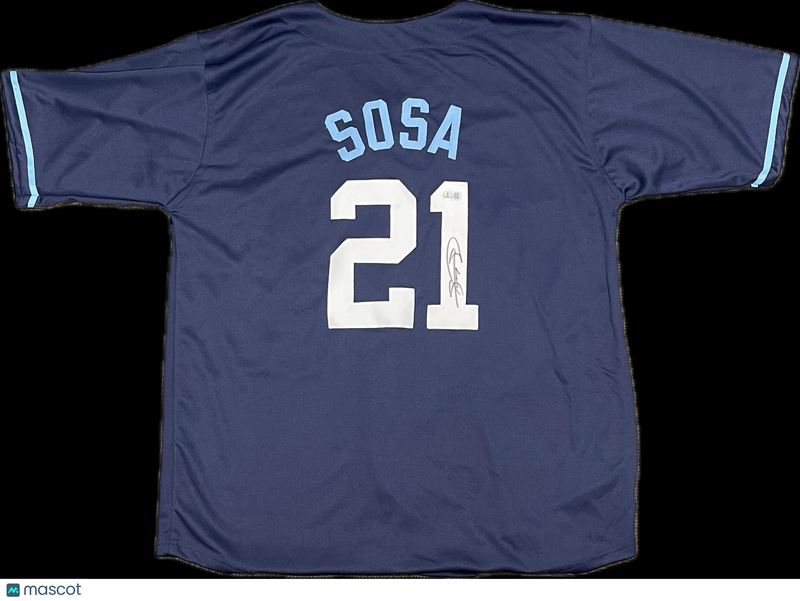 Sammy Sosa Signed Chicago Cubs Jersey BAS