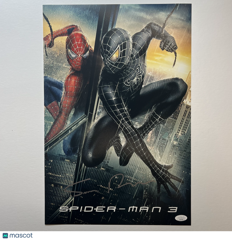 Sam Raimi Signed 12x18 Photograph Spider-Man JSA Autographed