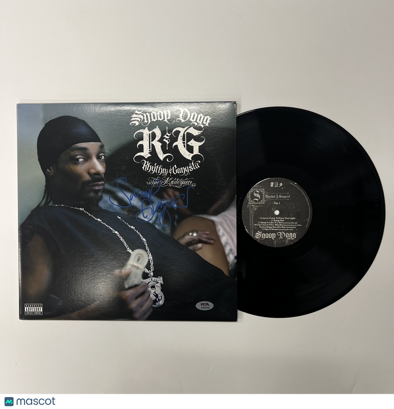 Snoop Dogg Signed R&G (Rhythm & Gangsta): The Masterpiece Vinyl Album PSA