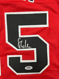 Steve Kerr Signed Chicago Bulls Jersey PSA