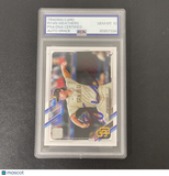 2020 Topps Rookie Card #335 Ryan Weathers Signed Card Auto 10 PSA Slabbed Padres