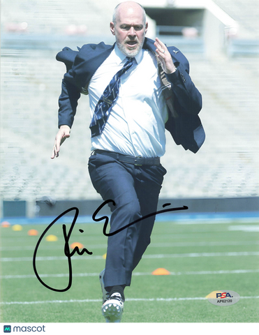 Rich Eisen Signed Football Run Rich Run 8x10 Photo Autographed