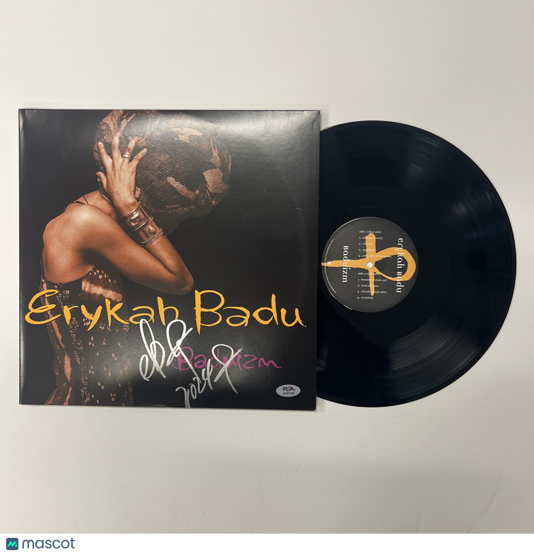 Erykah Badu Signed Baduizm Vinyl Album PSA Autographed
