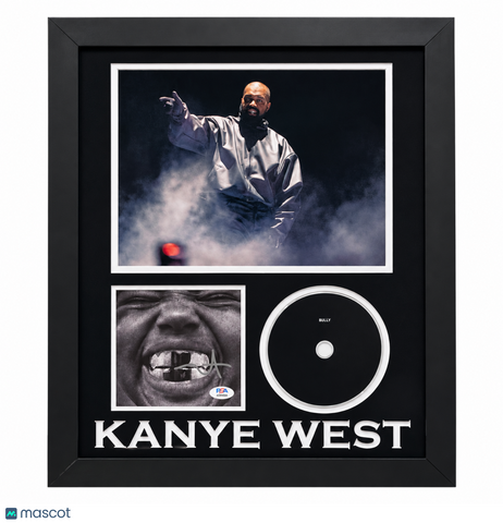 Kanye West Signed Framed CD Album Bully PSA Autographed 16x20