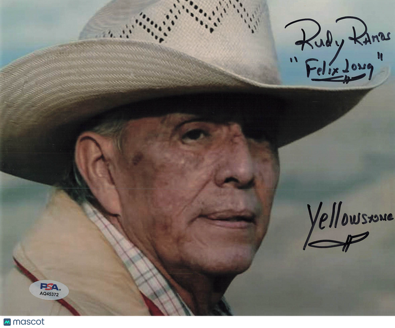 Rudy Ramos Signed 8x10 Yellowstone Photo PSA  Autographed