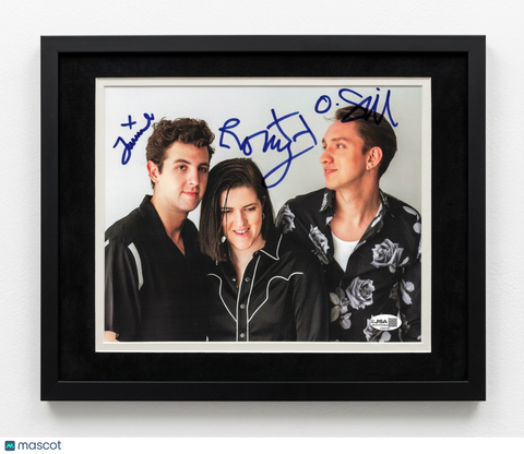 Jamie Smith, Romy Madley, Croft Oliver Sim Signed 8x10 Framed Photo The xx JSA