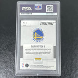 2021-22 Panini Instant #12 Gary Payton II signed card PSA