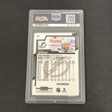 Victor Hedman 2020-21 U.D. O-Pee-Chee Platinum #22 Signed Card PSA Auto 10