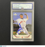 Jon Lester 2002 Upper Deck Future Gems#12 Signed Card PSA Autographed