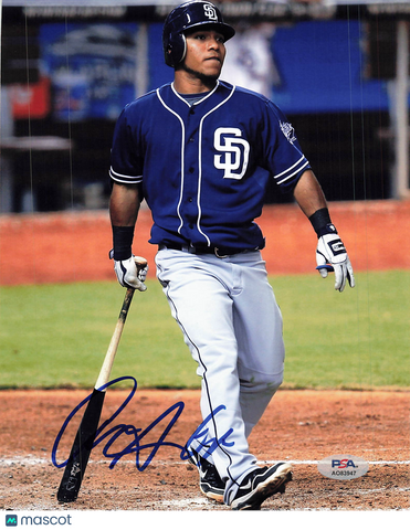 Alexi Amarista San Diego Padres Signed 8x10 Photo PSA