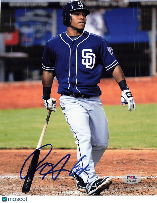 Alexi Amarista San Diego Padres Signed 8x10 Photo PSA