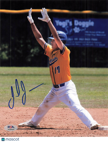 Jared Jones Pittsburgh Pirates Signed 8x10 Photo PSA