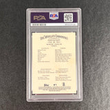 2012 Topps Allen & Ginter #259 Wade Davis Signed Card Auto PSA Slabbed TB Rays