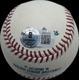 Hank Blalock Signed MLB Baseball BAS
