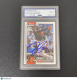2026 Topps 75 #277 Jeremiah Jackson Signed Card Auto 9 PSA Slabbed Orioles