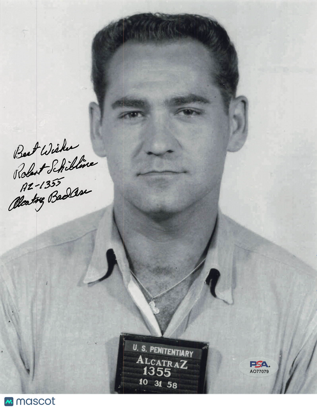 Robert Schibline Signed 8x10 Photo PSA Autographed