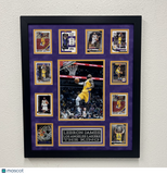 Lebron James 10-Card Custom Display Frame Los Angeles Lakers
