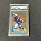 2010 Topps Chrome Chrome#C112 Rob Gronkowski Signed Rookie Card PSA Autographed