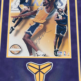 Kobe Bryant Signed Photo Framed PSA Los Angeles Lakers