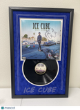 Ice Cube signed Vinyl Frame PSA/DNA Autographed Rapper Man Down