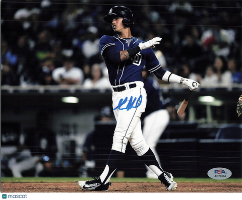 Gabriel Arias San Diego Padres Signed 8x10 Photo PSA