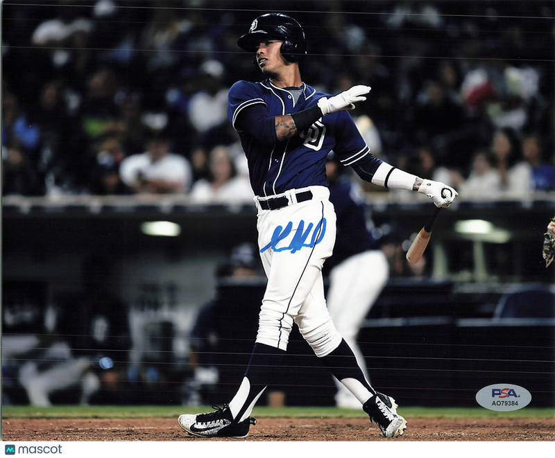 Gabriel Arias San Diego Padres Signed 8x10 Photo PSA