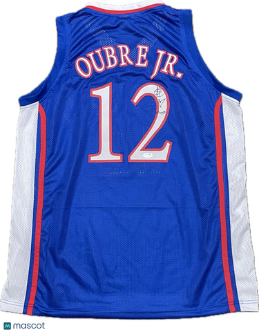 Kelly Oubre Jr. Signed Jersey PSA Kansas Jayhawks Autographed
