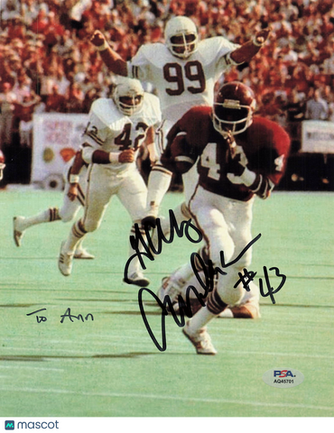 Gary Anderson Signed Arkansas Razorbacks Football 8x10 Photo PSA Autographed