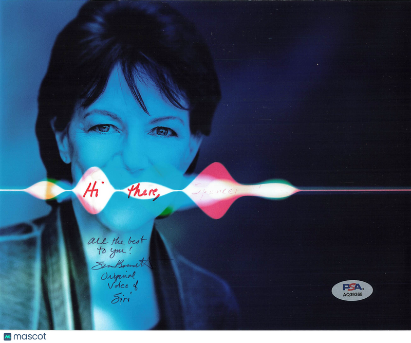 Susan Bennett Signed 8x10 Photo PSA Autographed