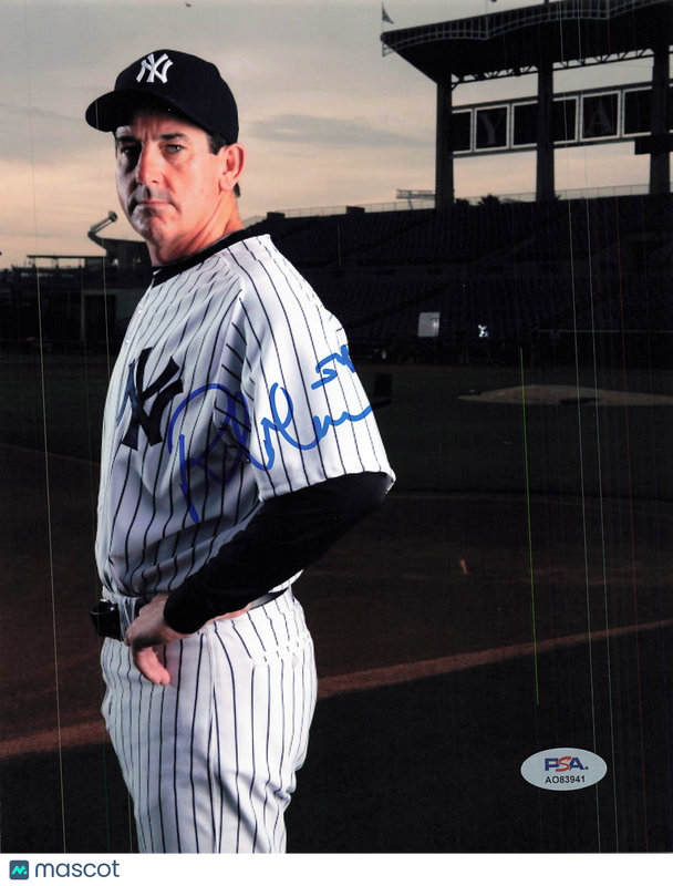 Rob Thomson New York Yankees Signed 8x10 Photo PSA