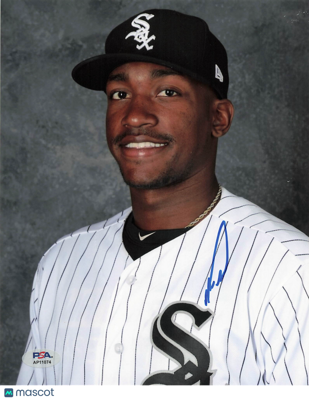 Micker Adolfo Chicago White Sox Signed 8x10 Photo PSA