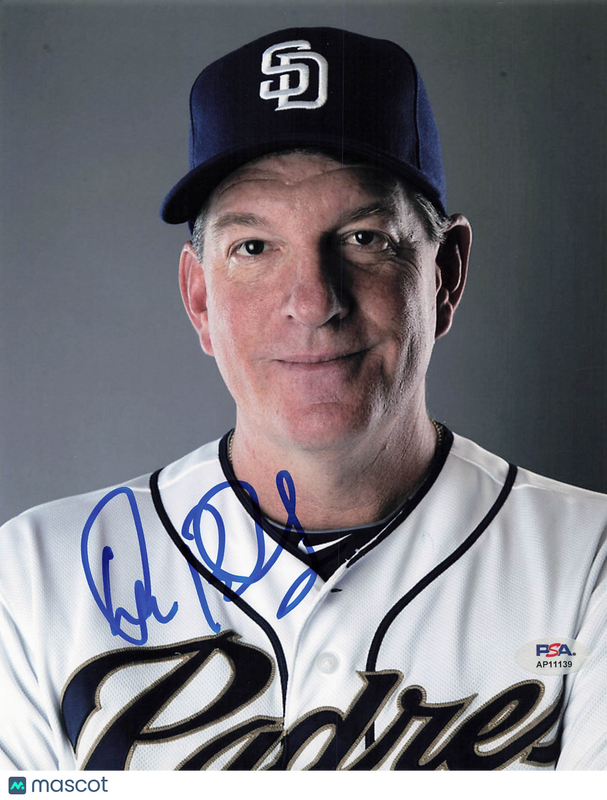 Darren Balsley San Diego Padres Signed 8x10 Photo PSA