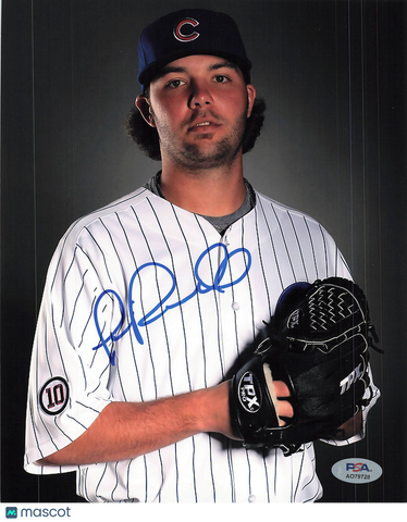 James Russell Chicago Cubs Signed 8x10 Photo PSA