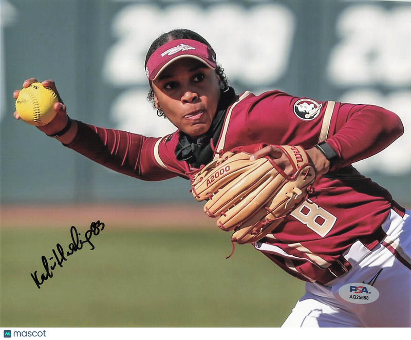 Kalei Harding Florida State Seminoles Signed 8x10 Photo PSA