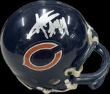 Austin Booker Signed Chicago Bears Football Helmet PSA Autographed