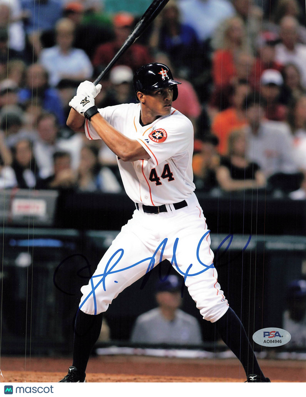 Justin Maxwell Houston Astros Signed 8x10 Photo PSA