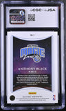 Anthony Black 2023-24 Panini Origins #2 Dawn Signed Card CGC Auth JSA Auto Auth