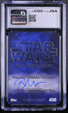 Dan Tearle 2016 Topps Star Wars Masterwork Luke Skywalker #1 of 1 CGC Auto JSA