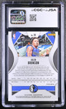 2019-20 Panini Prizm #78 Jalen Brunson Green signed card CGC JSA Auto Authentic