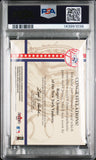 2001 Fleer Platinum National Patch  Roger Clemens Signed Card Auto PSA Yankees