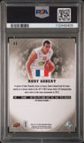 2013 SP Authentic #49 Rudy Gobert Signed Card PSA A Auto A Autographed