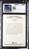2023 Topps Allen & Ginter #218 Bun B signed card CGC JSA Auto Authentic