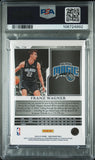 2022 Panini Noir #134 Franz Wagner Gold signed card PSA A Auto 10