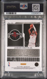 2022 Panini Noir #166 Jabari Smith JR. Gold 02/10 signed card PSA A Auto 8