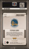 2021 Panini Instant NBA Champ Box Set #5 Stephen Curry signed PSA 10 Auto 10