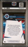2023 Topps PSG Fan Set Super Electric #PSGS1 Kylian Mbappe Signed Card PSA Auto