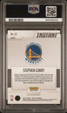 2021 Panini Instant NBA Champ Box Set #22 Stephen Curry signed PSA 9 Auto 10