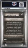 2010 Topps Sterling Legendary  Relics #35 Ryne Sandberg 11/25 signed card