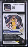 Obi Toppin 2024-25 Panini Prizm Red White & Blue#11 Signed Card CGC Auth JSA Aut