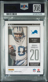 2019 Panini Luminance Vint Red#VM3 02/10 Barry Sanders Signed Card PSA 9 Auto 10